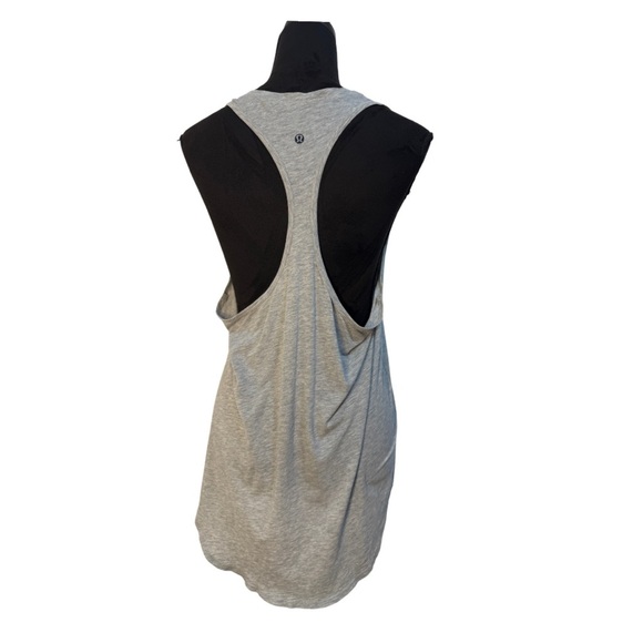 Lululemon Yogi Racer Back Tank Top Grey - Picture 4 of 9